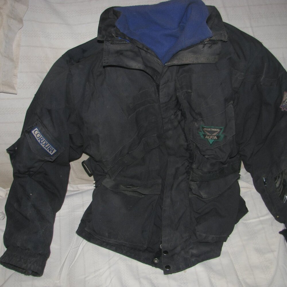 Frank Thomas Vintage Motorcycle Jacket.  XL.